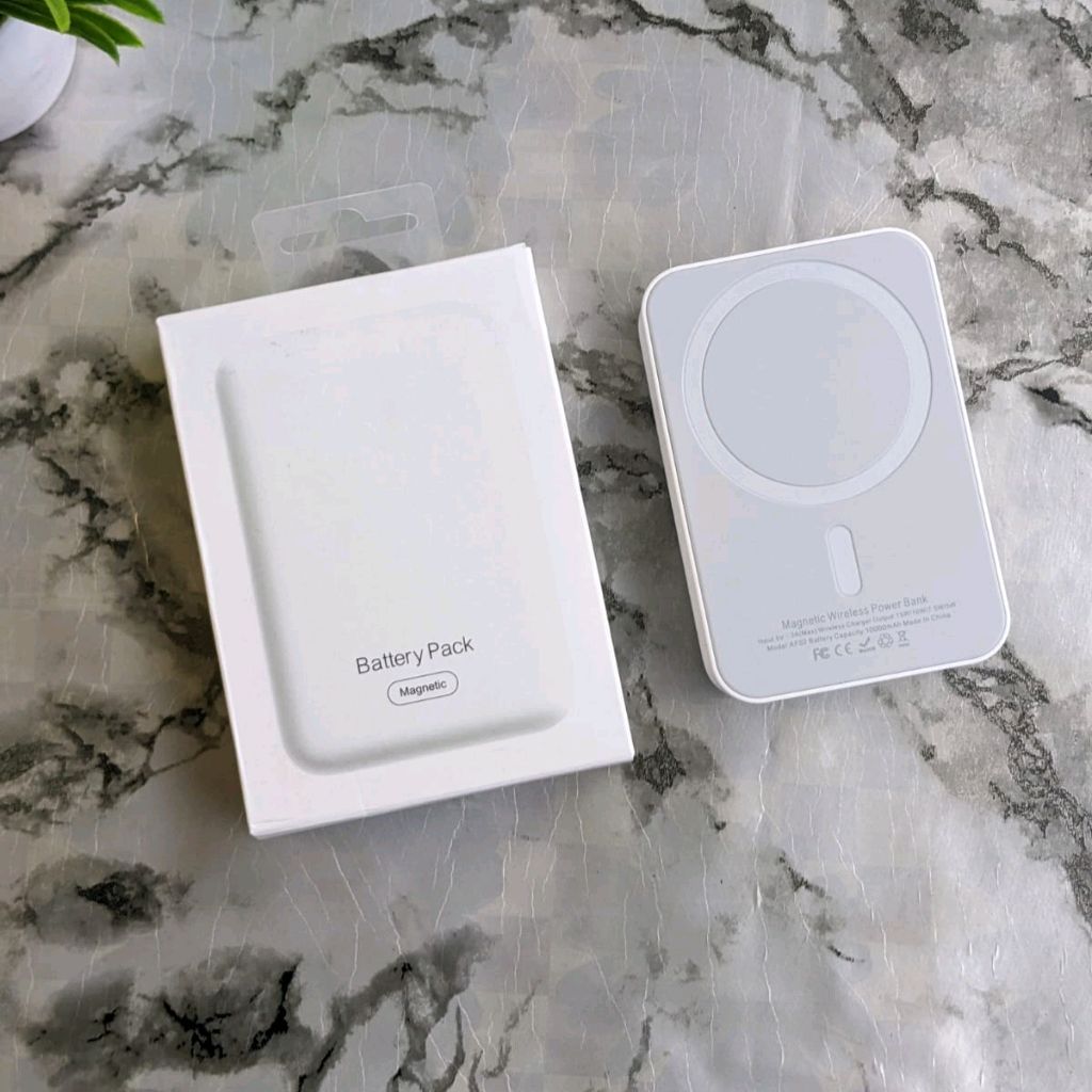 شاحن لاسلكي Magsafe بسعة 100000 مللي أمبير في الساعة لأجهزة iPhone